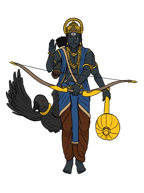Navgraha Shani Dev By Vachalenxeon On Deviantart
