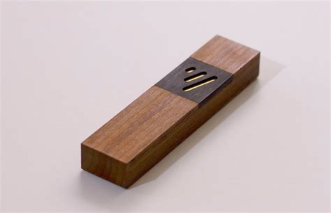 Dark Wooden Mezuzah Case Modern Mezuzah Design Handmade Etsy