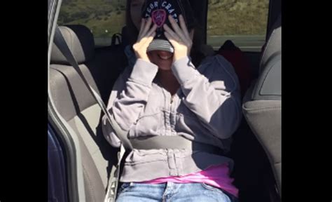 Woman Gets Stuck In Her Seatbelt And Cant Get Out Video