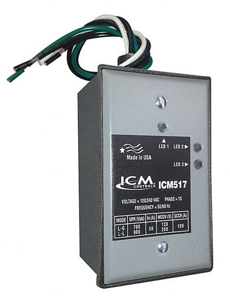 Icm Surge Protection Device Single Phase 120240v Ac Delta 32my23icm517 Grainger