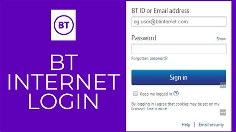 Login How To Login To Bt Internet Account Youtube