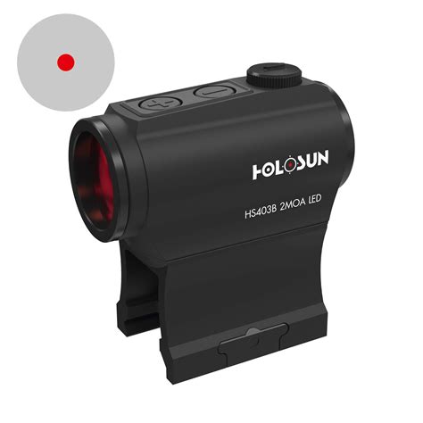 Buy Holosun Hs403b Microdot Red Dot With 2moa Dot Reticle Black