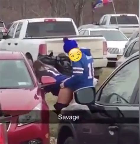 Bills Fans Caught Having Sex In Parking Lot