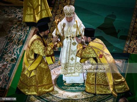 Russian Orthodox Church Celebrates Christmas Photos And Premium High