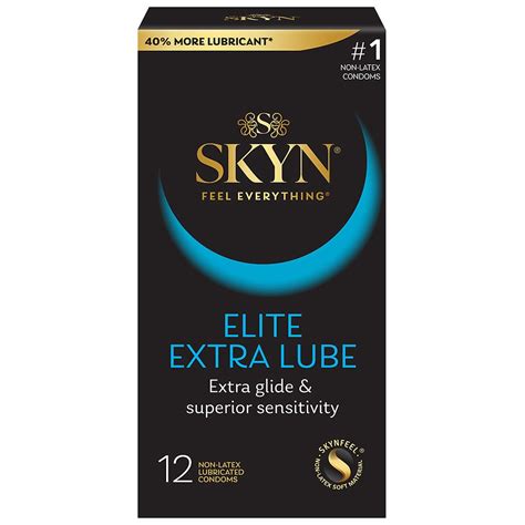 Lifestyles Skyn Non Latex Condoms Extra Lubricated Walgreens