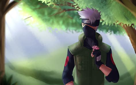 Kakashi Hatake Battle Naruto Characters Artwork Sharingan Hatake