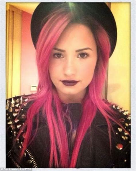 From disney star to major hollywood star, demi lovato's never been afraid to experiment with her style. LoneStarLook: Pretty in Pink | Demi lovato hair color ...
