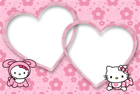 Hello Kitty Photo Frame Wallpapers High Quality Download Free