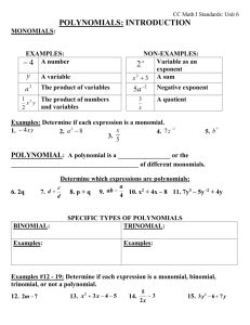 Polynomial functions ur answers to the nearest reo analyze the characteristics of each polynomial function. studylib.net - Essays, homework help, flashcards, research ...