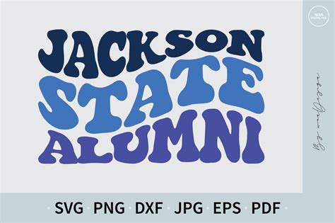 Jackson State Alumni Svg Grafik Von Wandigital · Creative Fabrica