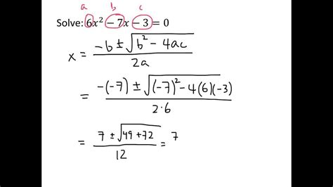 A common iterative process is the newton raphson method. Quadratic Equation Formula - Tessshebaylo