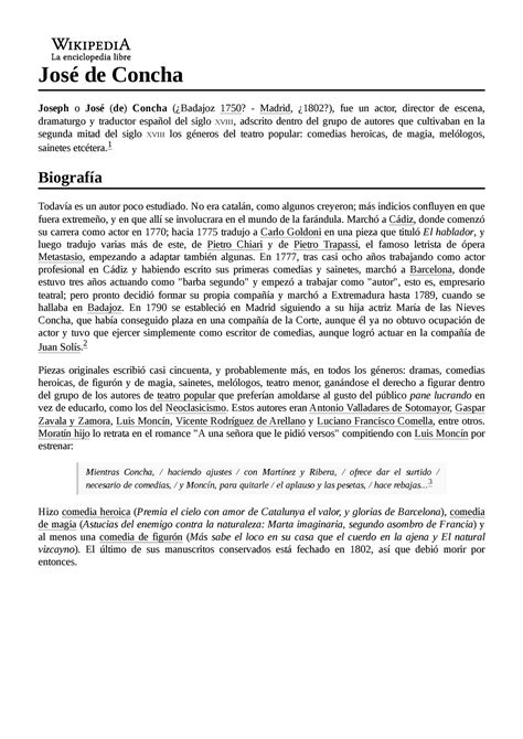 José de Concha - Biografia - José de Concha Joseph o José (de) Concha