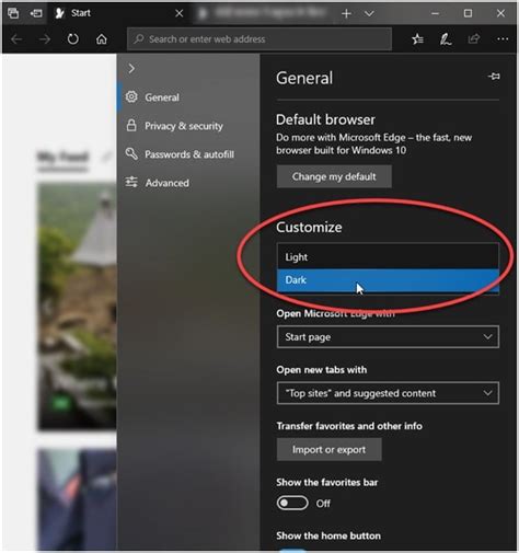 Microsoft Edge Windows 10 Browser Zeigt Sich Im Dark Mode Winfuturede