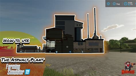How To Use Fs22 Mining And Construction Economy Asphalt Plant 2022