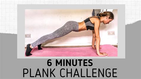 Min Plank Challenge Minutes For Toned Abs And A Strong Core Youtube