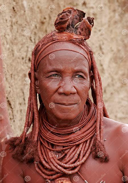 Old Himba Woman Kaokoland Namibia Editorial Photography Image Of