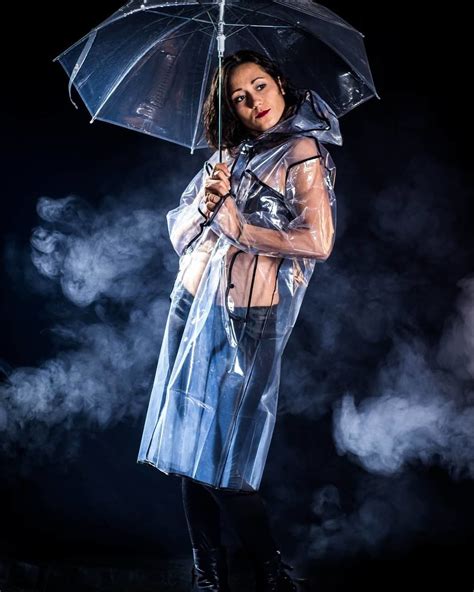Pin by Viridian on Raincoat | Pvc raincoat, Raincoats for women, Clear raincoat
