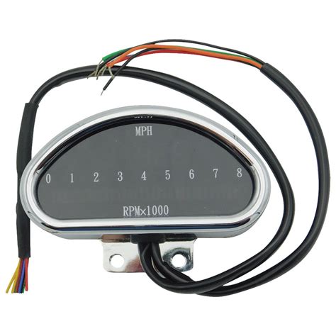 Jandp Cycles Digital Speedometer And Tach 5700063 Aftermarket