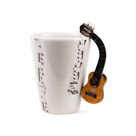 Zots Ceramic Guitar Cupmusic Cupmusic Mug Buy Guitar Cupmusic