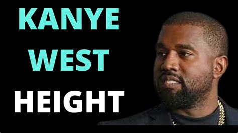 How Tall Is Kanye West The Dizaldo Blog