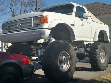 1987 Ford Bronco Xlt Monster Truck For Sale