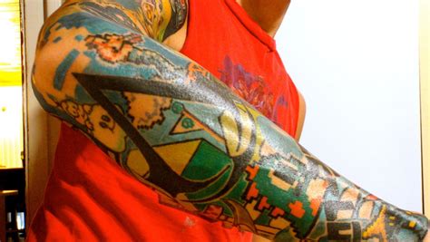 Your Favorite Video Game Is Probably Part Of This Guys Amazing Tattoo