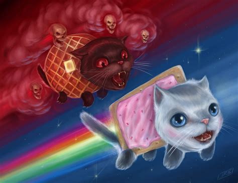 Image Nyan Cat Pop Tart Cat Know Your Meme