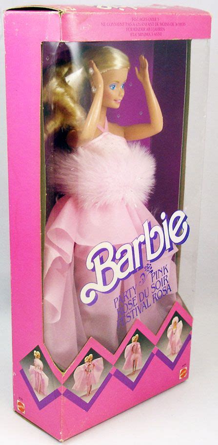 Barbie Party Pink Barbie Mattel 1987 Ref4629
