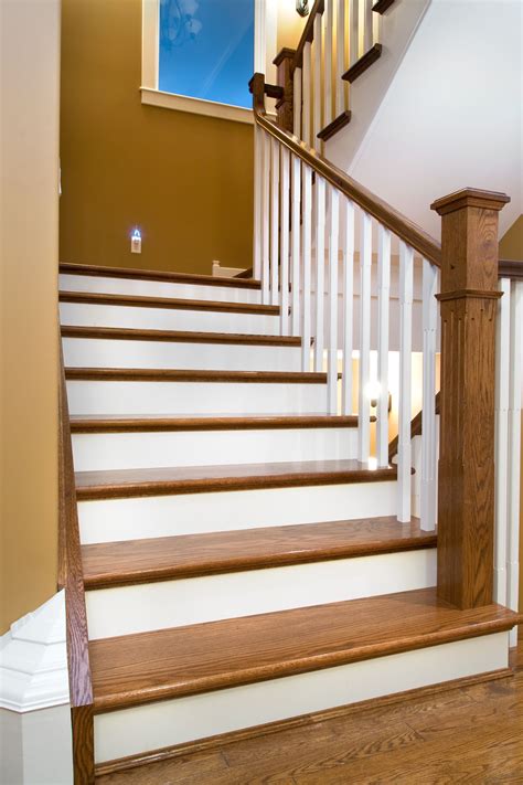 Distinctive Interiors The Perfect Accent To Any Home House Stairs Stair Remodel Oak Stairs