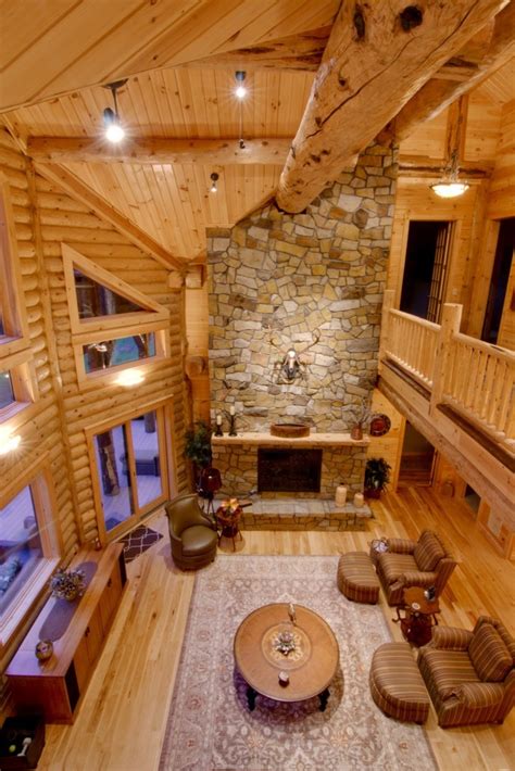 We chopped through our listing data to find 10 cool log cabins you can buy right now. Great Rooms - Timberhaven Log & Timber Homes