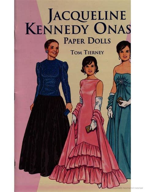 Jacqueline Kennedy Onassis Paper Dolls Jacqueline Kennedy Jacqueline Kennedy Onassis Paper Dolls