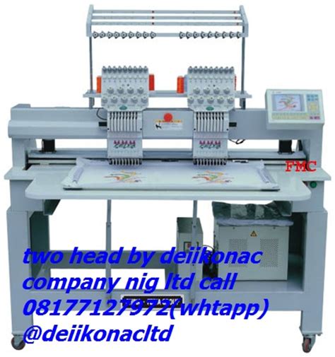 Selling New Industrial Embroidery Machines In Nigeria At Cheap Prices ...