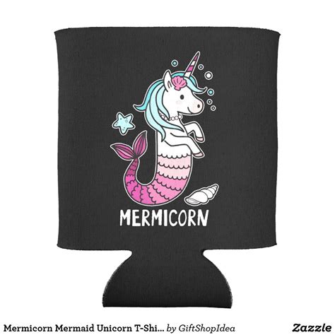 Mermicorn Mermaid Unicorn T Shirt For Boys Girls K Can Cooler Mermaid