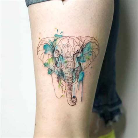 33 Elegant Elephant Tattoo Ideas For Men And Women In 2023
