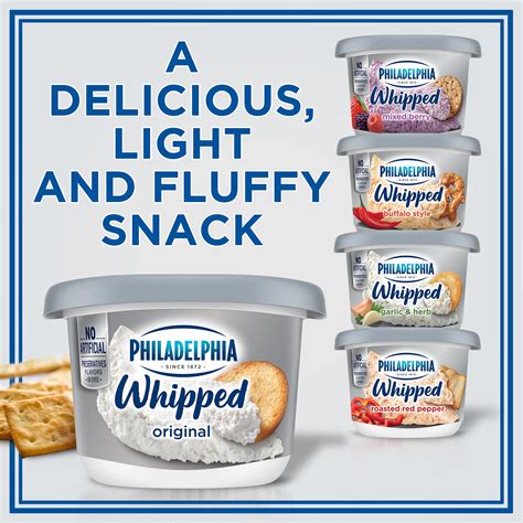 Philadelphia Original Whipped Cream Cheese Spread 8 Oz Tub Buy