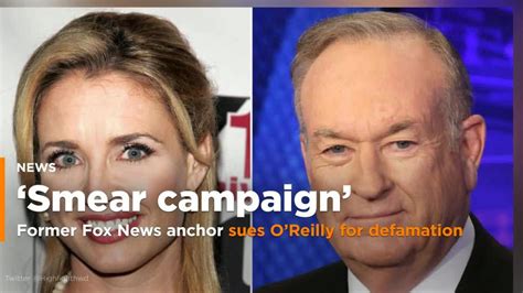 Former Fox News Anchor Sues Oreilly For Defamation