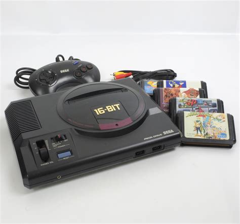 Console Mega Drive Sega Système Original Jeux Haa 2510 Ref A10131278