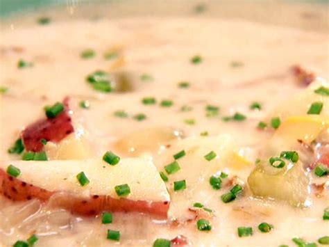 8 cups of clam juice — when shucking the clams you should get between 6 and 8 cups from them, if not use store bought juice. Neely Clam Chowder Recipe | The Neelys | Food Network