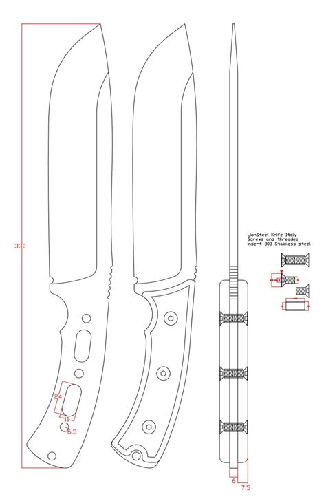 Diy Knife Camp Knife Cool Knives Knives And Swords Knife Template
