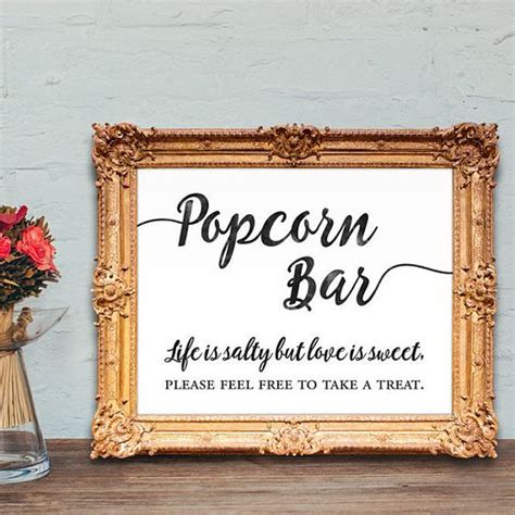 44 Exciting Popcorn Bar Ideas For Your Wedding Weddingomania