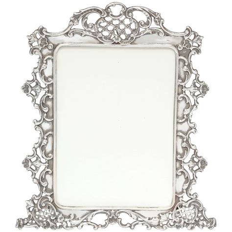 Beautiful All Sterling Silver Picture Frame From A Unique Collection