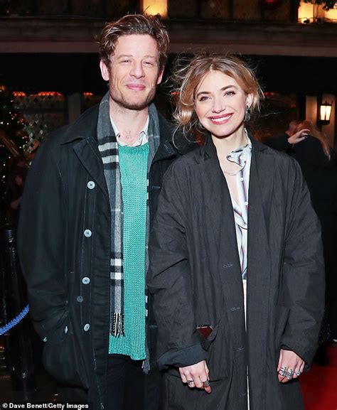 James Norton cosies up to his beaming fiancée Imogen Poots at the One Woman Show press night in