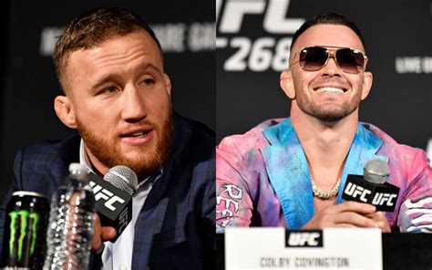 Ufc 268 Colby Covington And Justin Gaethje Sound Off Against Each