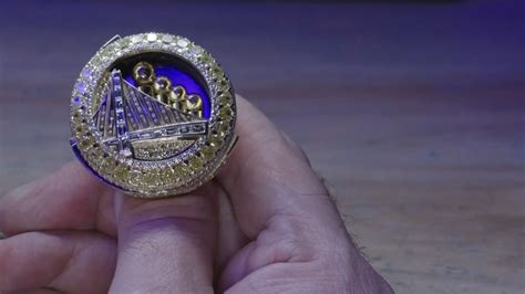 The Detail In The Warriors Championship Rings Espn Video