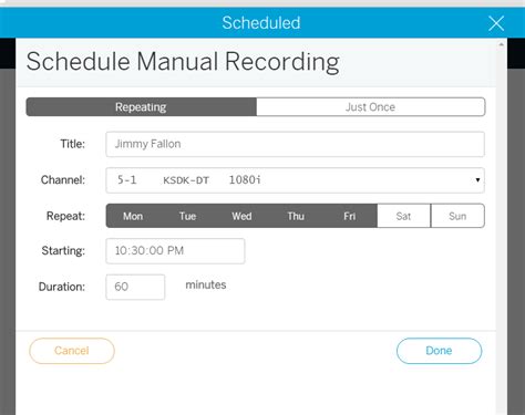 manually scheduled recording start time is recording 6 hours ahead support and troubleshooting