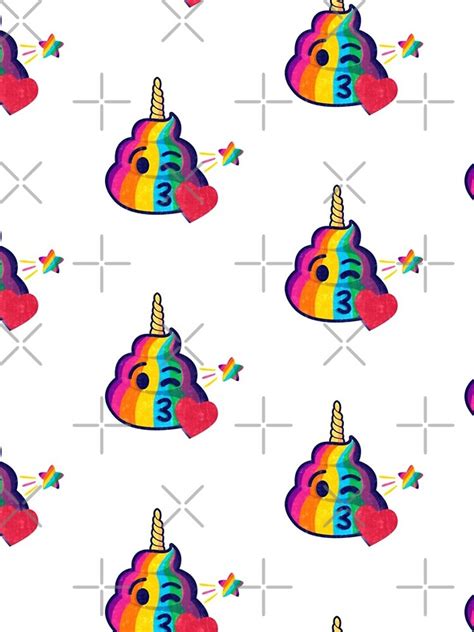 Cute And Magical Rainbow Unicorn Poop Emoji Birthday T Iphone Case