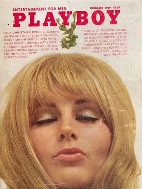 Vintage Playboy Magazine December Picclick