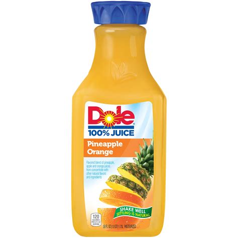 Dole Pineapple Orange Juice Nutrition Facts Blog Dandk