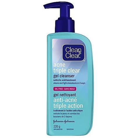 Clean And Clear Acne Triple Clear Gel Cleanser Reviews In Blemish And Acne