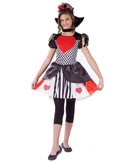Queen Of Hearts Kids Disney Girl Costume Girls Queen Of Hearts Costumes